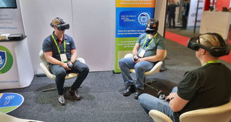 VR Experience at Fire Australia 2023